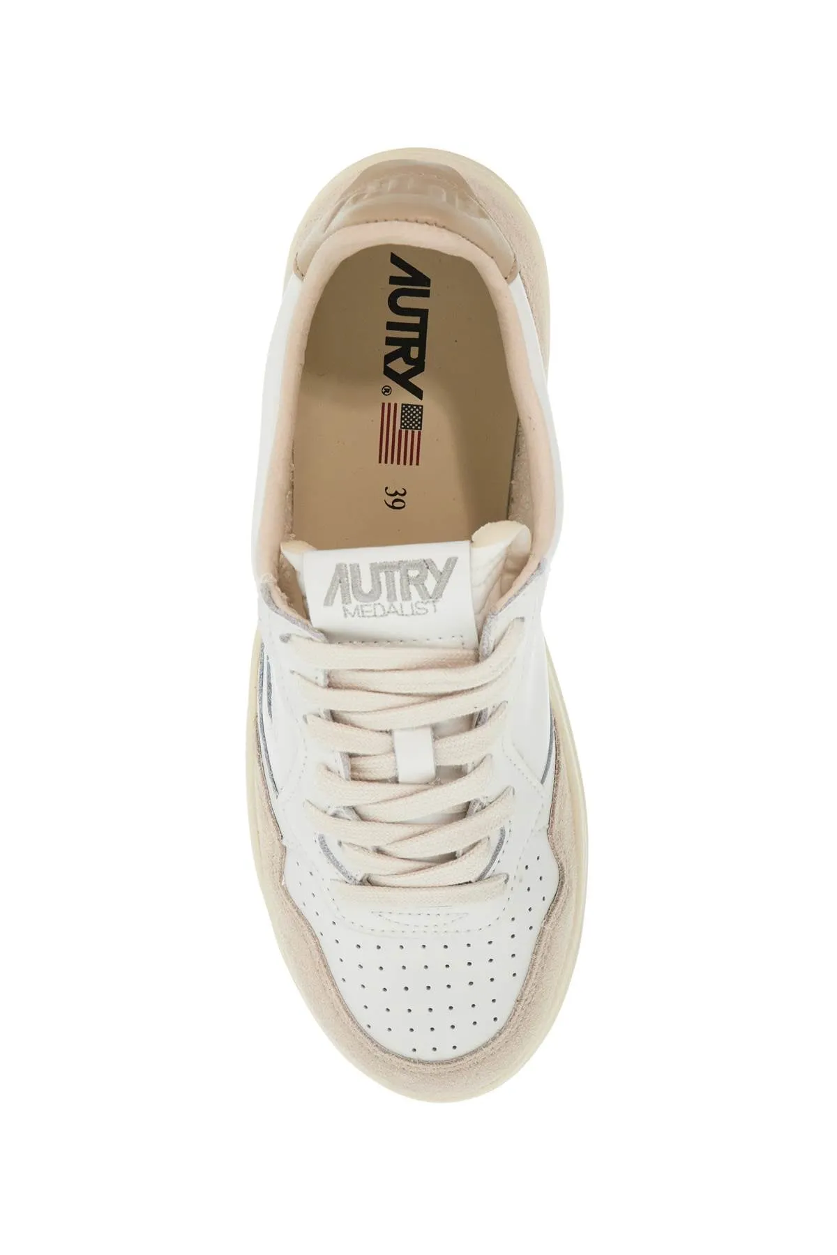 Autry leather medalist low sneakers