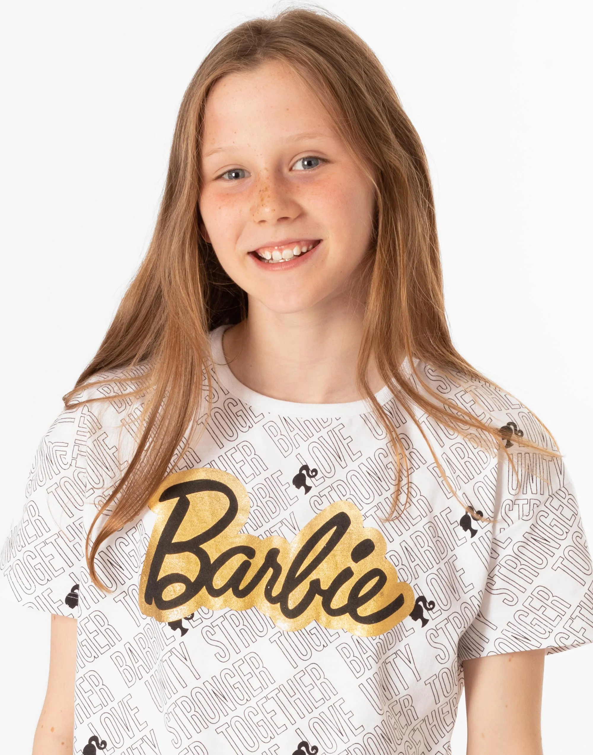 Barbie T-Shirt For Girls 2 Pack