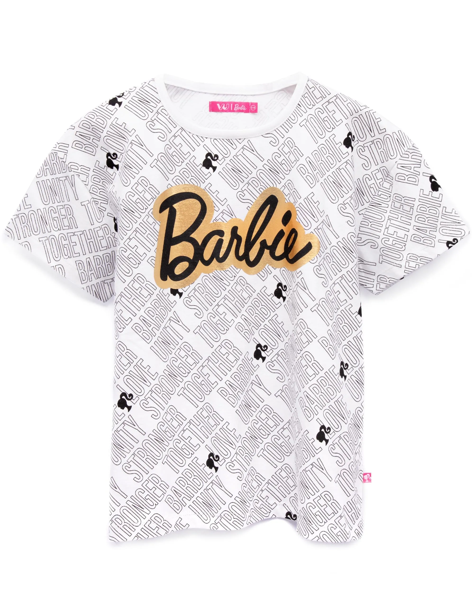 Barbie T-Shirt For Girls 2 Pack