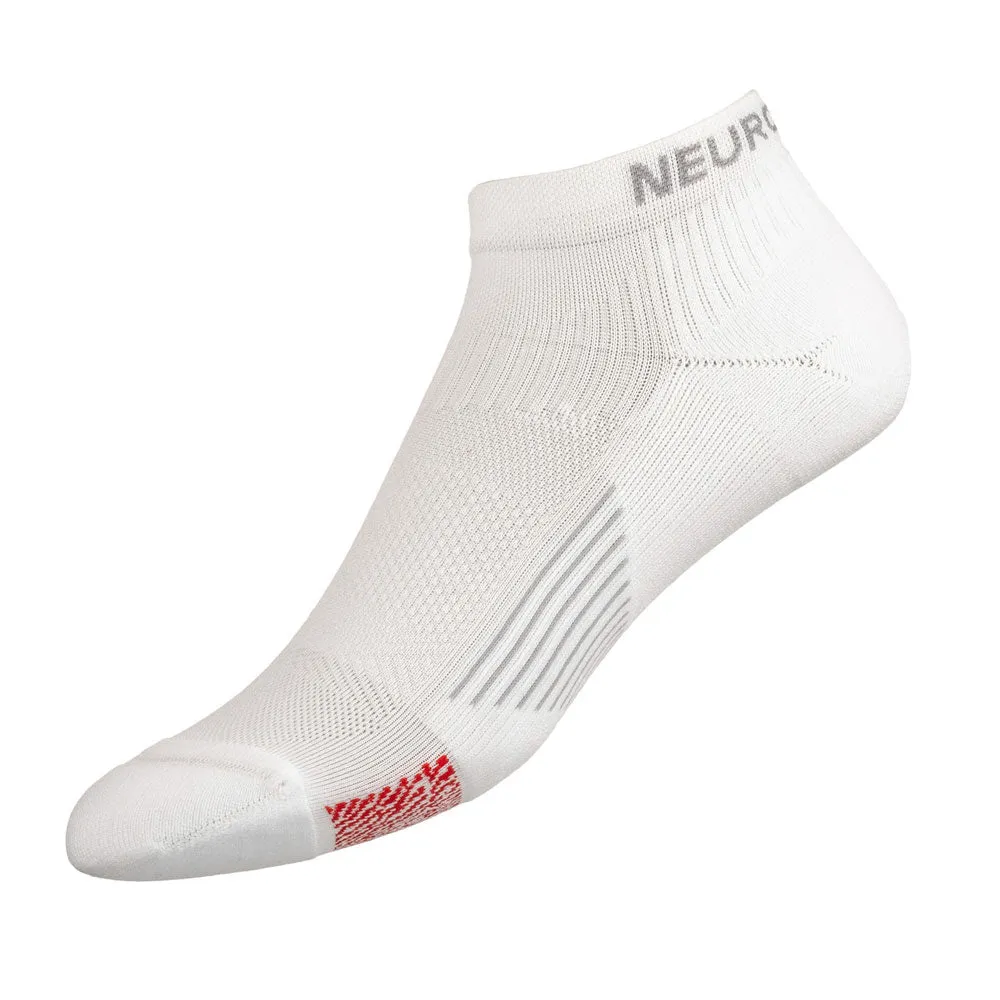 Biowin Neurosocks - Athletic No Show -  White