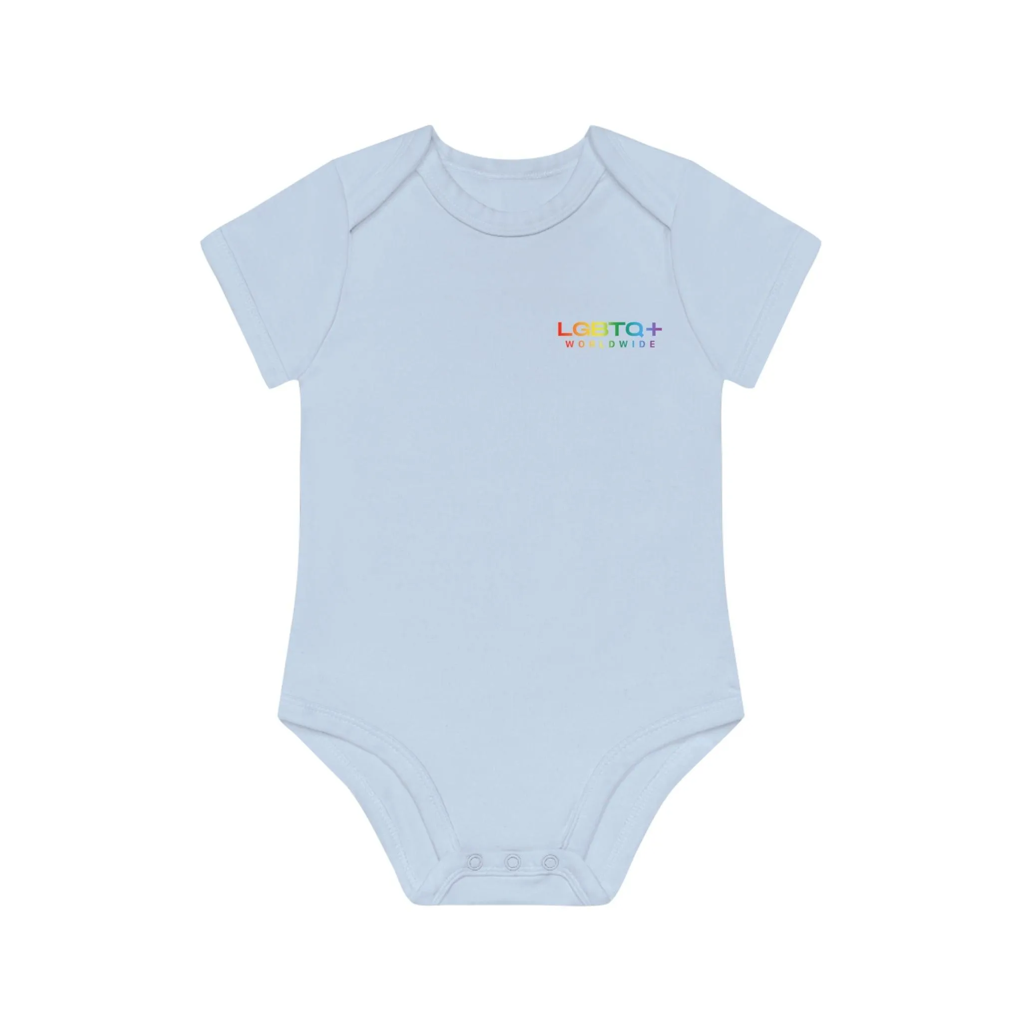 ,,BLACK HOLE" Baby Organic Short Sleeve Bodysuit