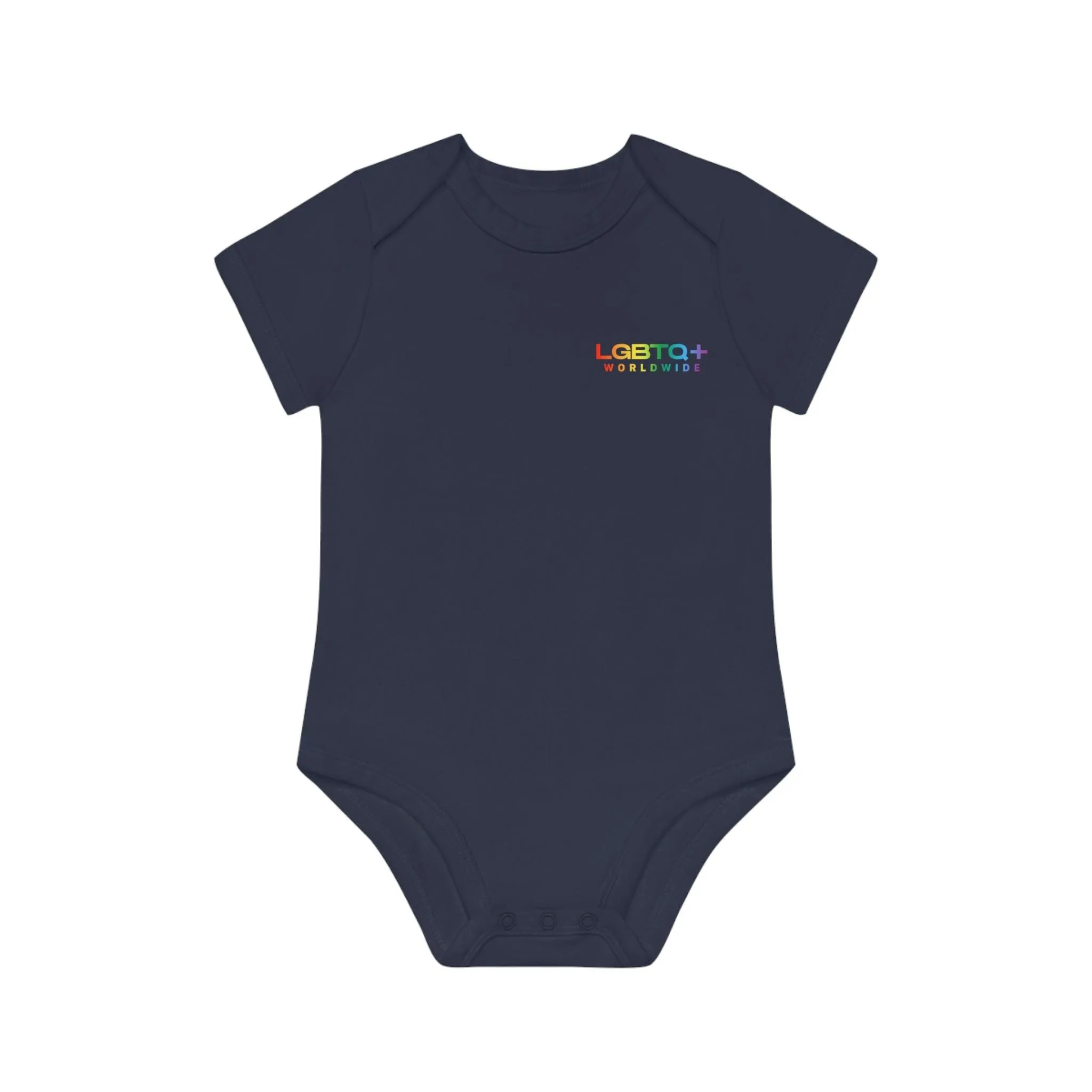 ,,BLACK HOLE" Baby Organic Short Sleeve Bodysuit