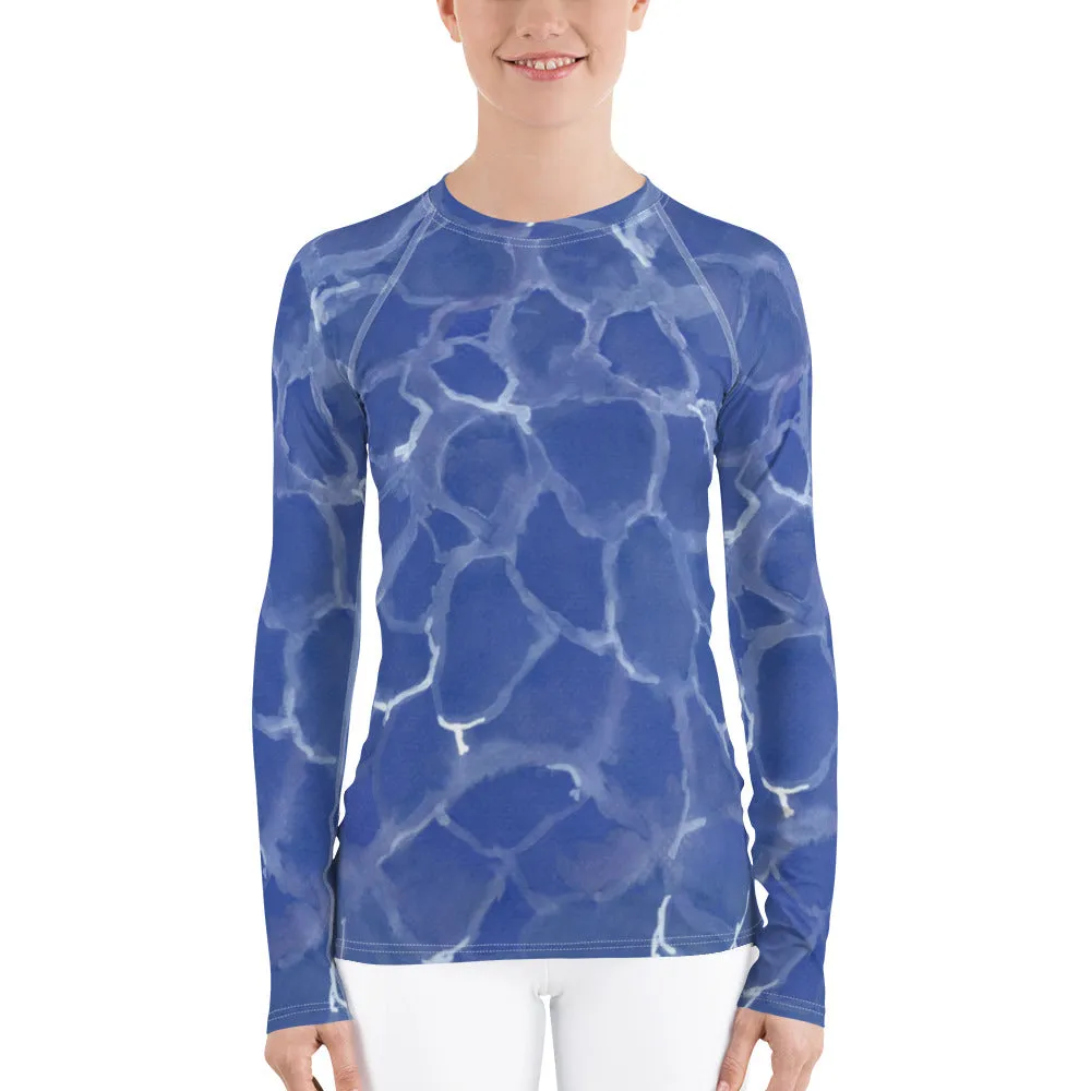 Blue Pool Long Sleeve Tops