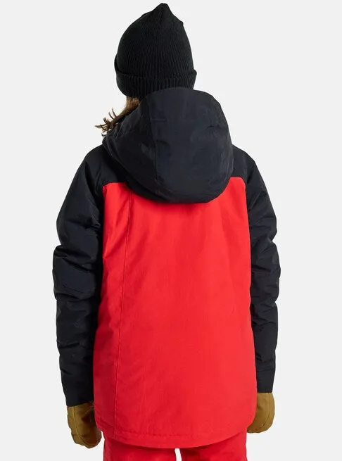 Boys Burton Lodgepole Jacket 2024 Black/Red