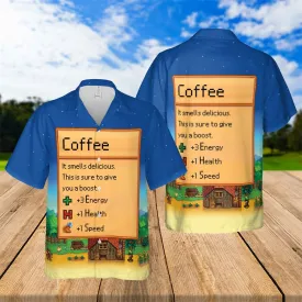 Coffee It Smells Delicious This Is Sure To Give You A Boost Hawaiian Shirts - Religious Hawaiian Shirts - Hawaiian Christian For Men Women