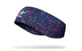 Columbus Blue Jackets: Splatter Ear Warmer