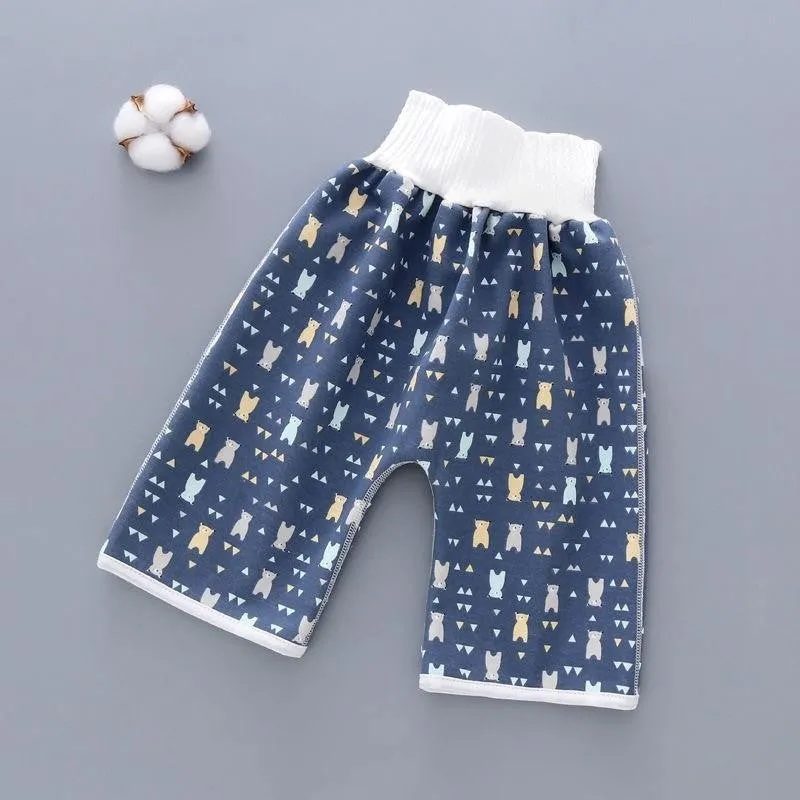 Cotton and bamboo fiber Baby diaper skirt