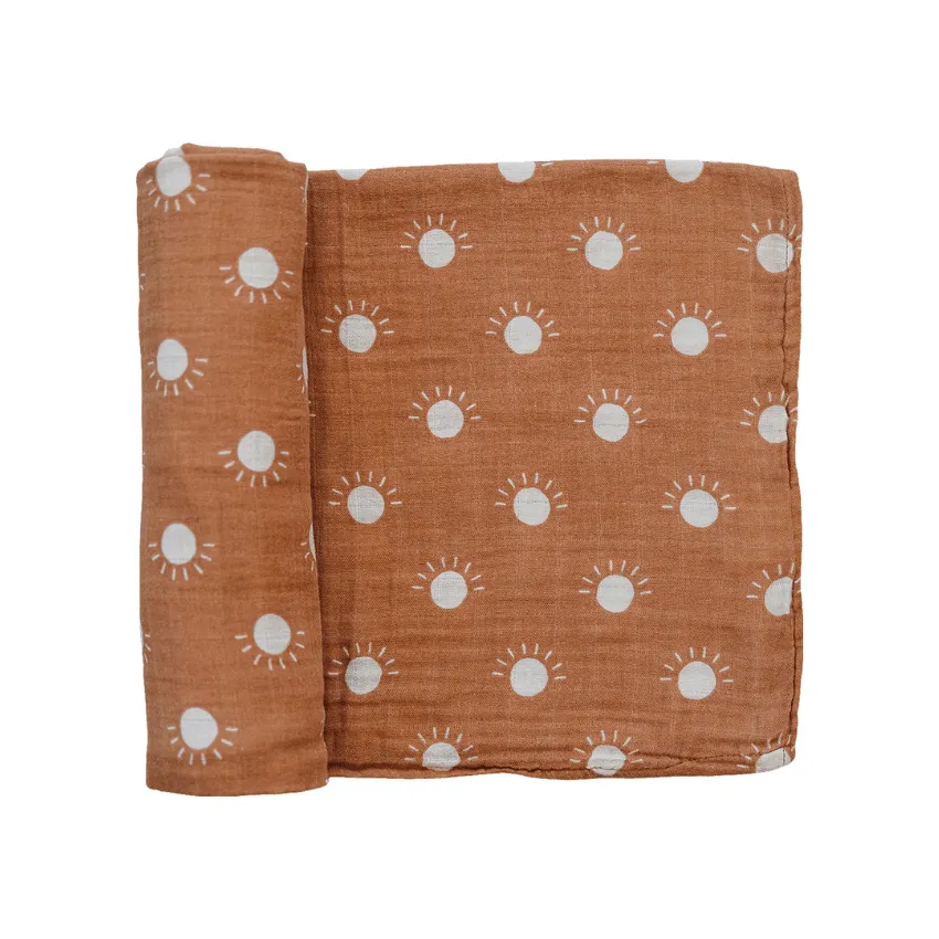 Cotton Muslin Swaddle, Sunshine