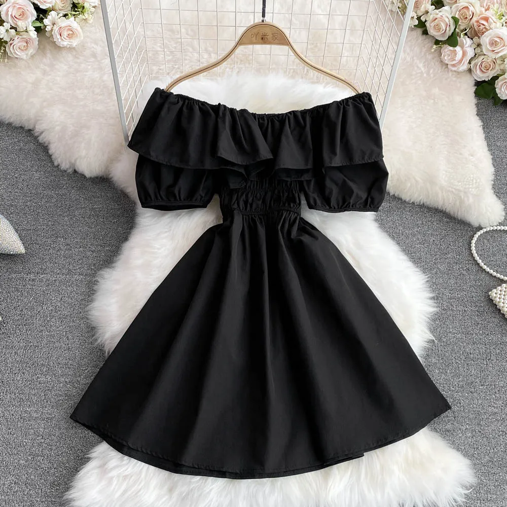 Cute A line short dress fashion dress   S404