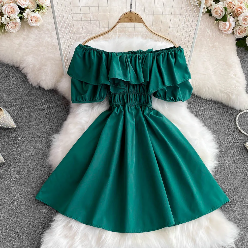 Cute A line short dress fashion dress   S404