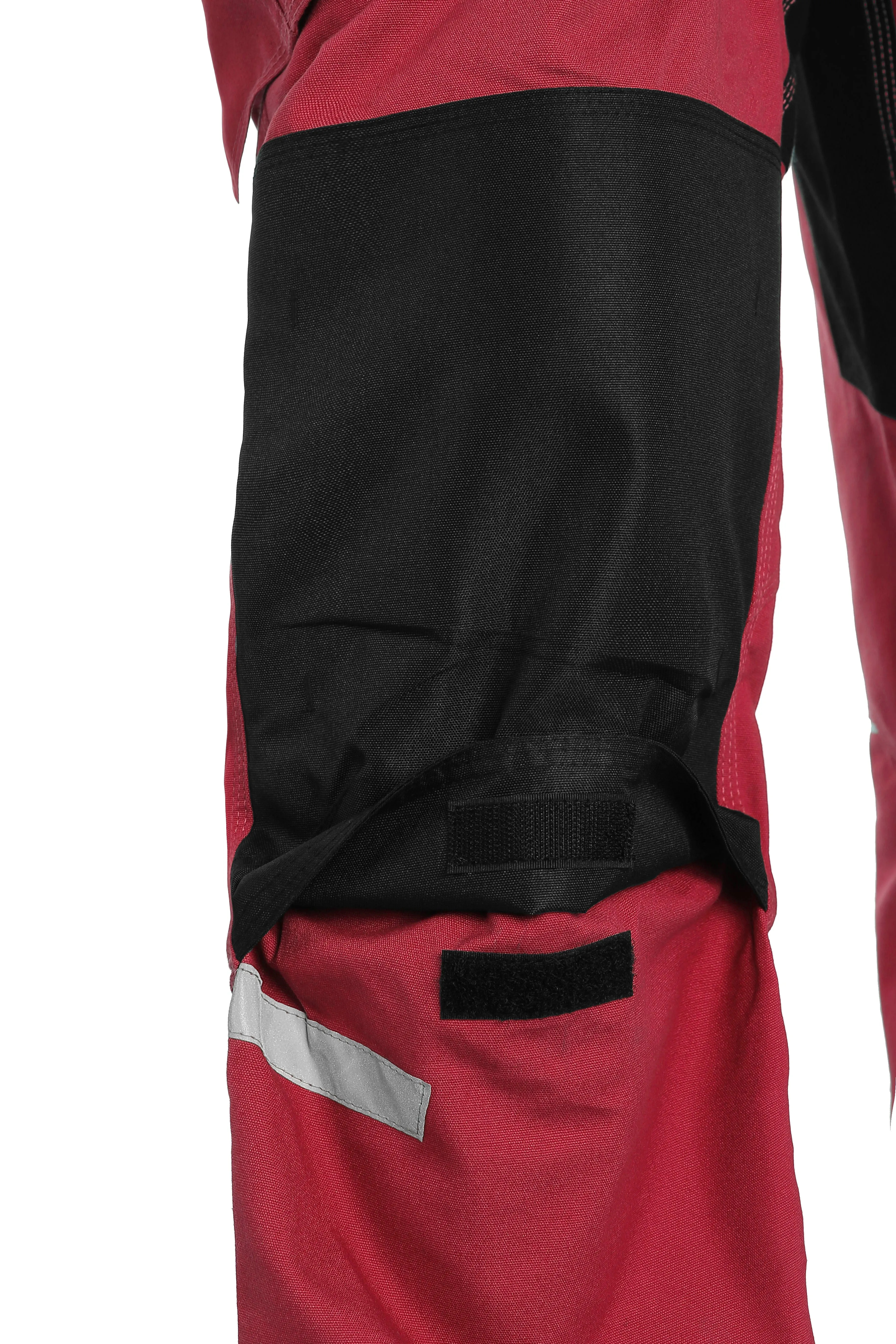 CXS STRETCH, MEN´S, WORK PANTS, RED-BLACK