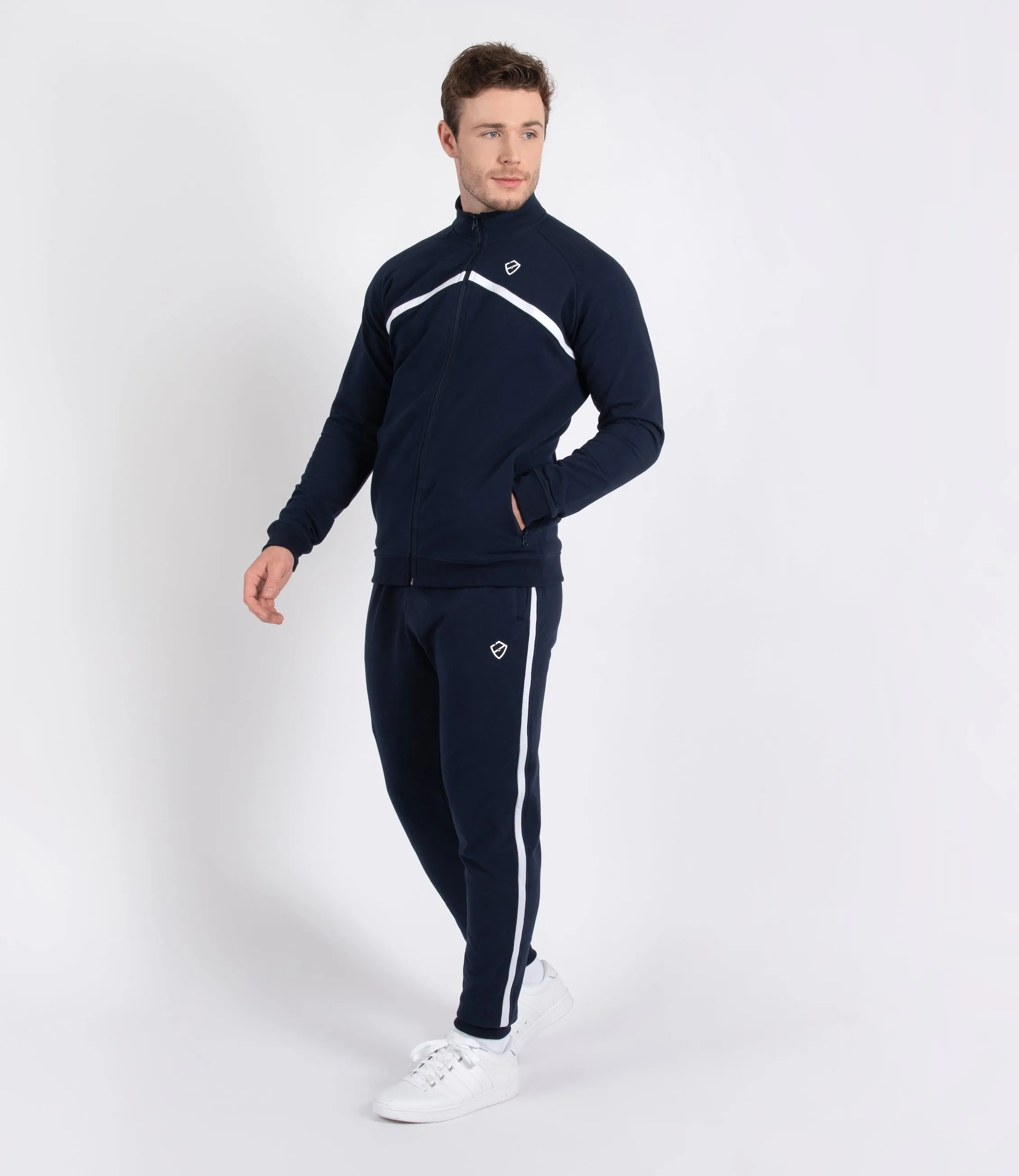 Edward Pant - Navy/White