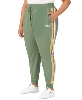 Fila Women's Clover Mid Rise Drawstring Jogger Green