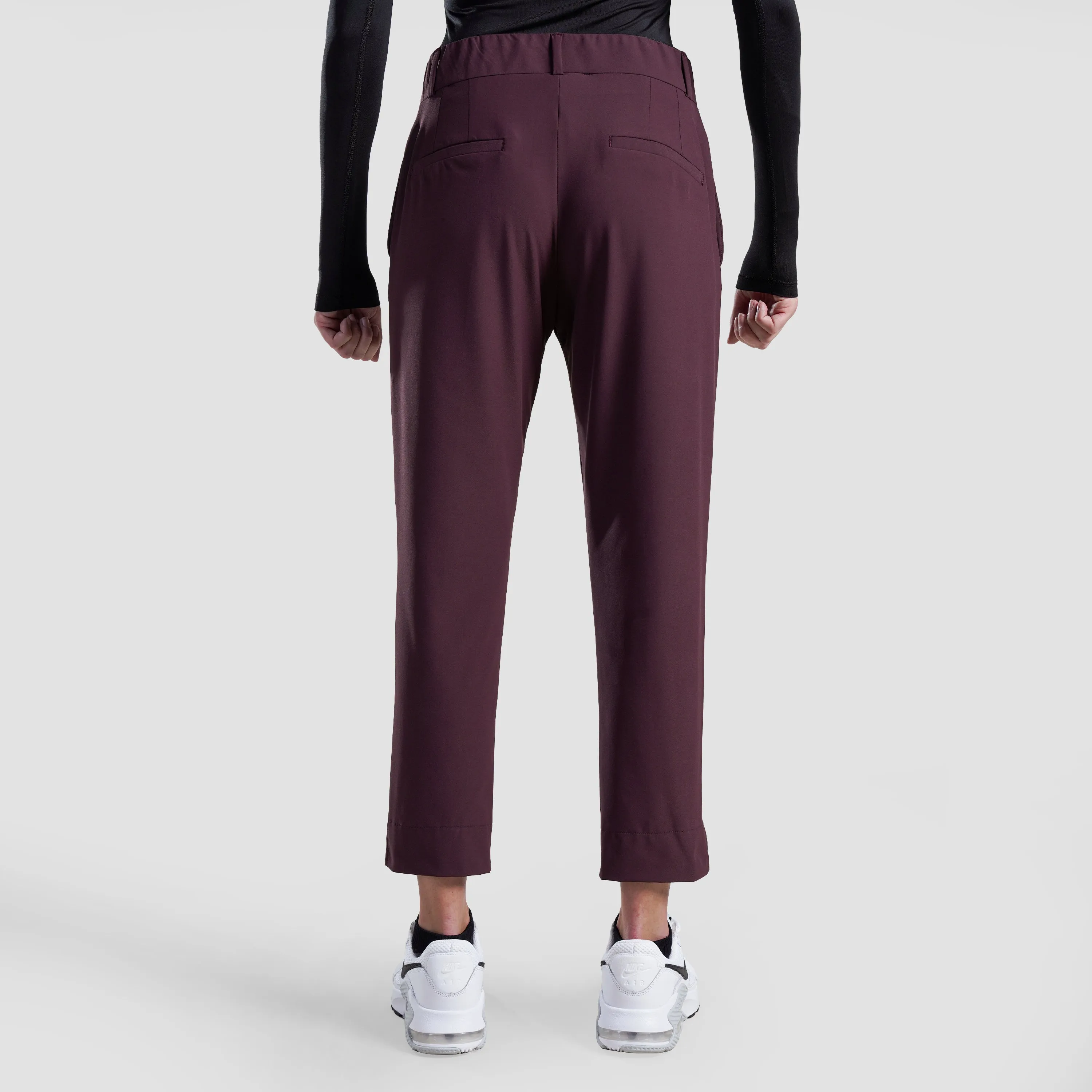 GA Women Pants (Burgundy)