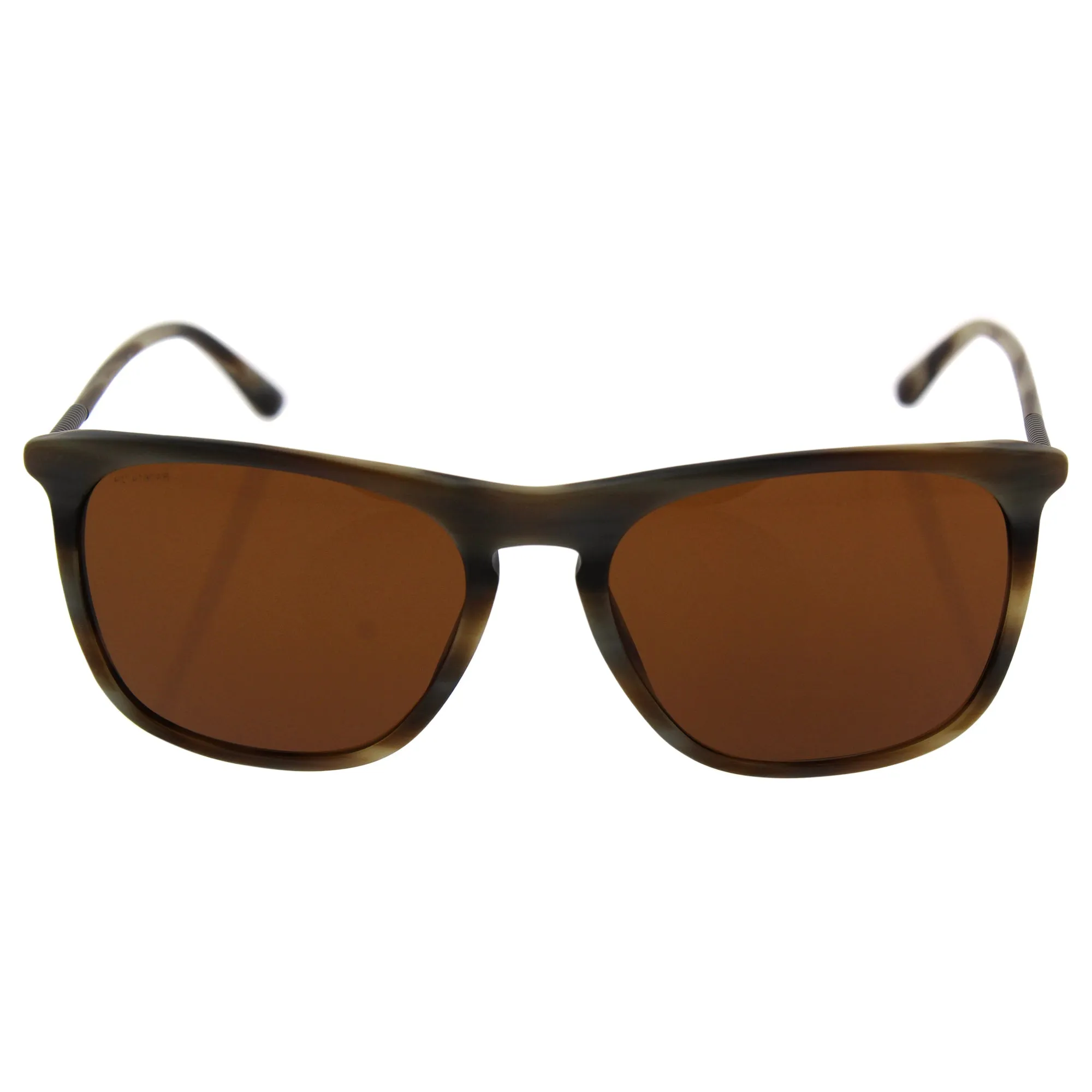 Giorgio Armani Men's AR8076-549473-55 Brown Rectangle Sunglasses