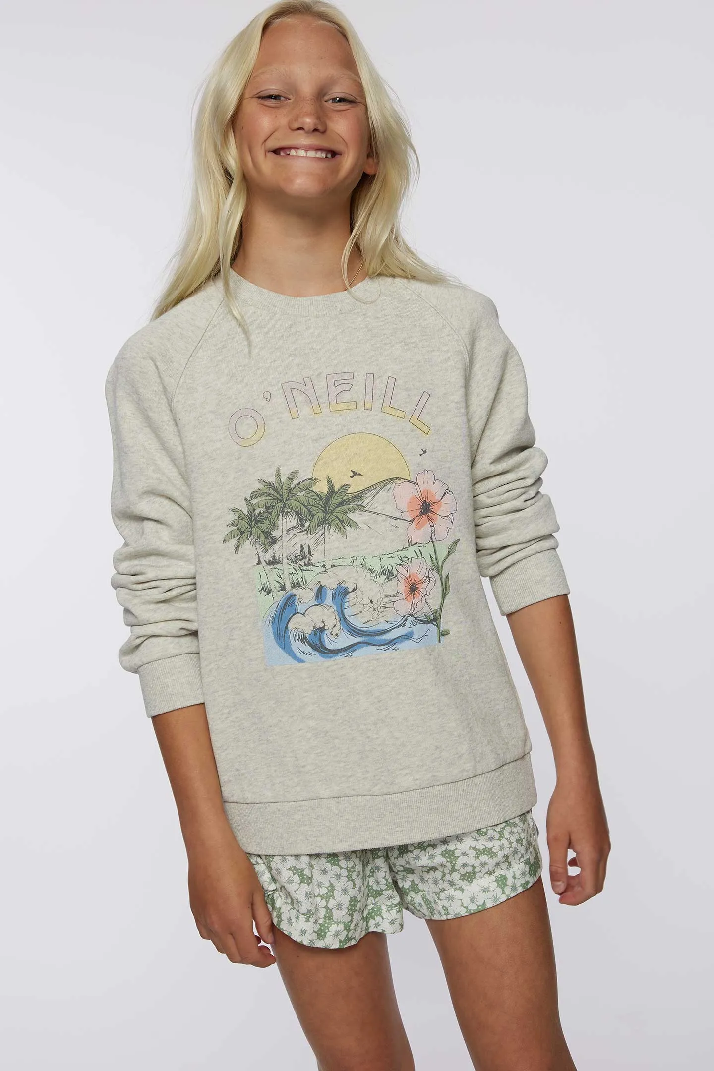 GIRL'S LILLIA OVERSIZED PULLOVER