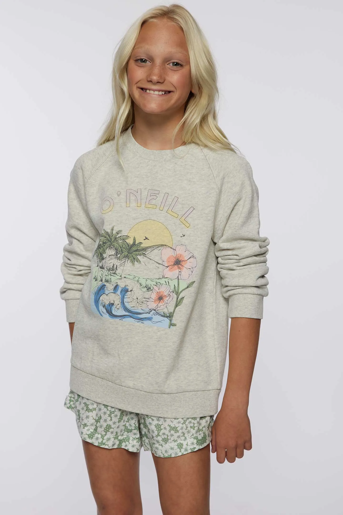 GIRL'S LILLIA OVERSIZED PULLOVER