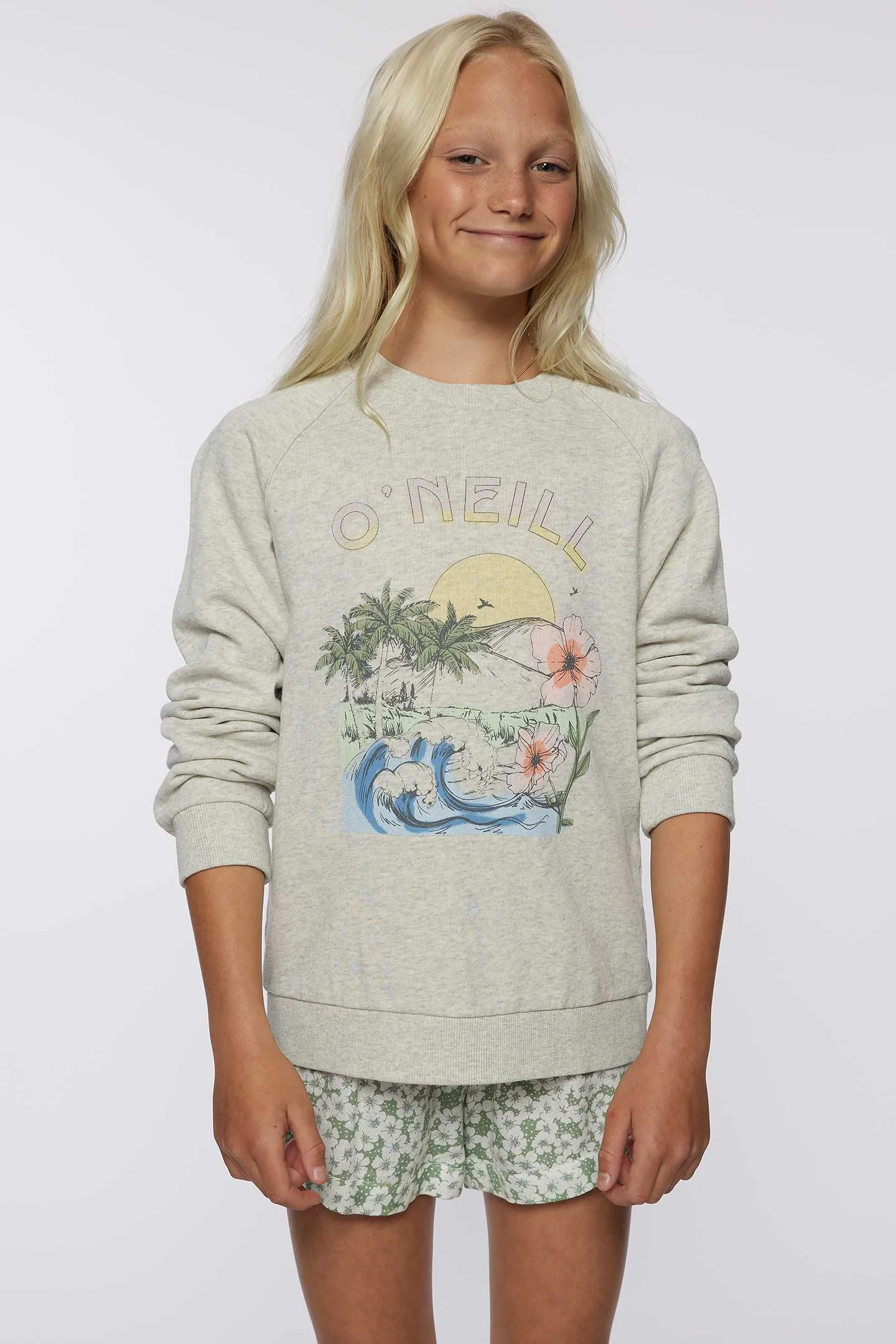 GIRL'S LILLIA OVERSIZED PULLOVER