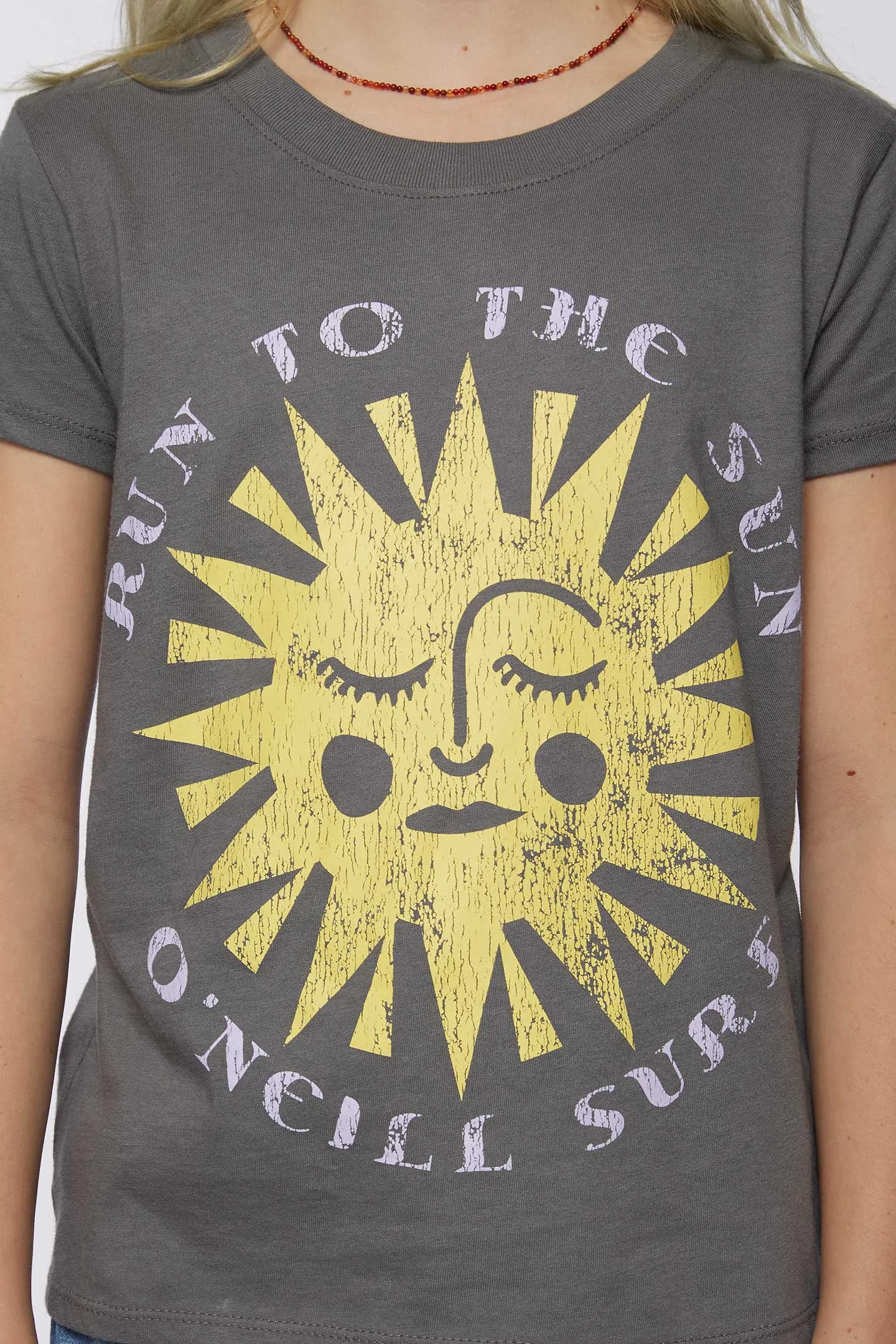 GIRL'S RUN TO THE SUN TEE