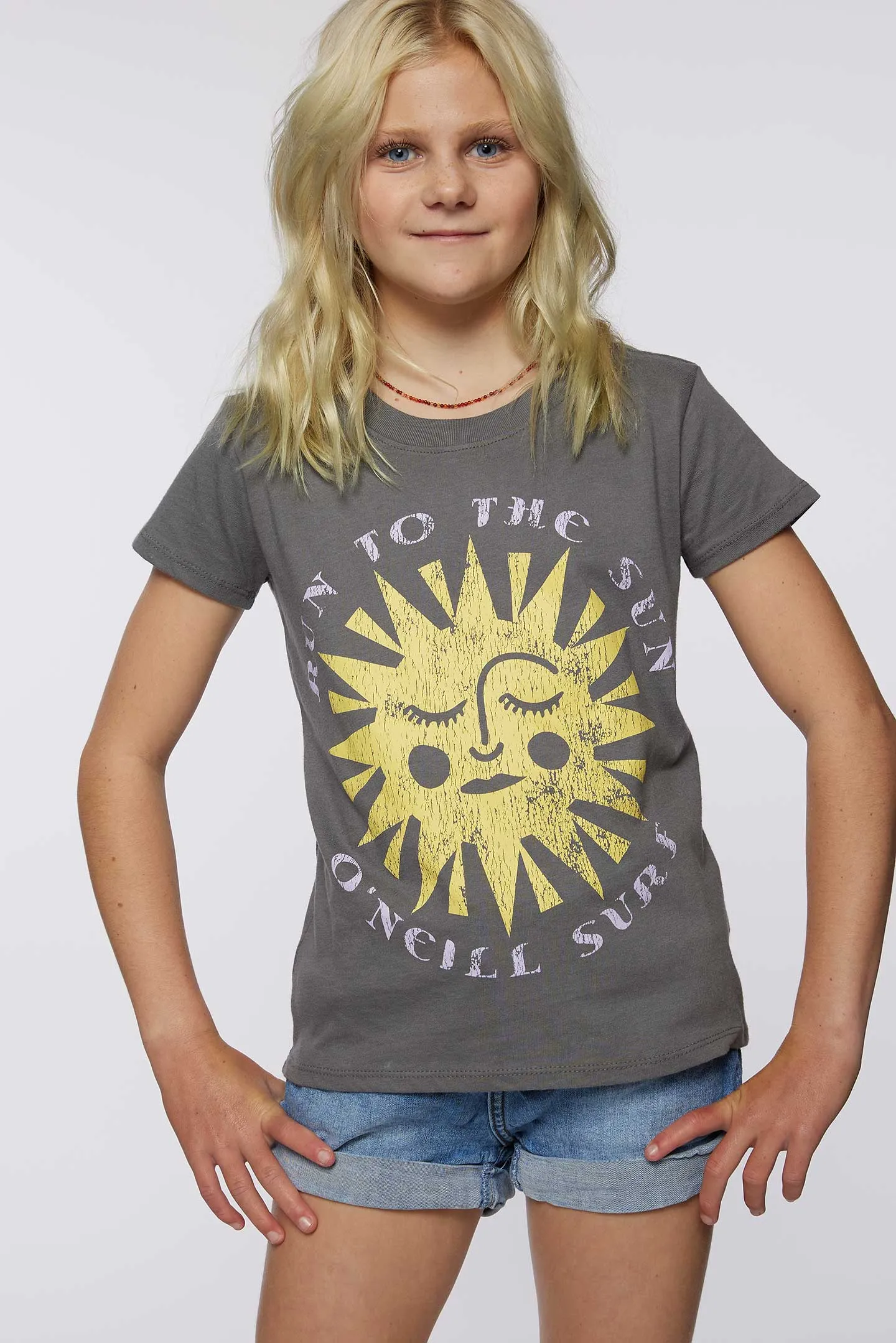 GIRL'S RUN TO THE SUN TEE