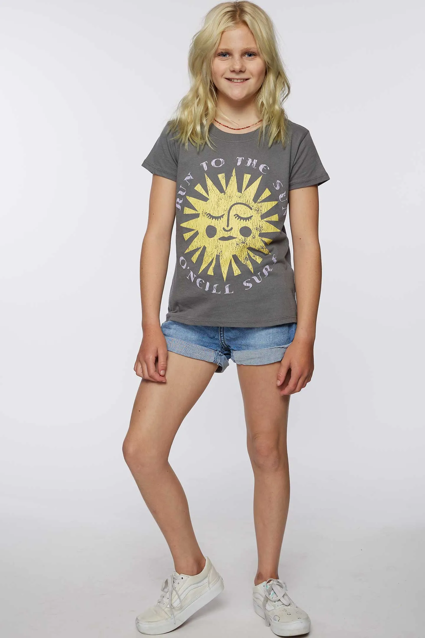 GIRL'S RUN TO THE SUN TEE