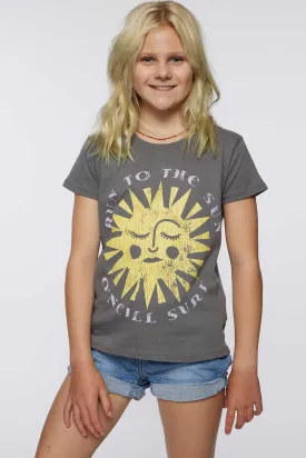 GIRL'S RUN TO THE SUN TEE