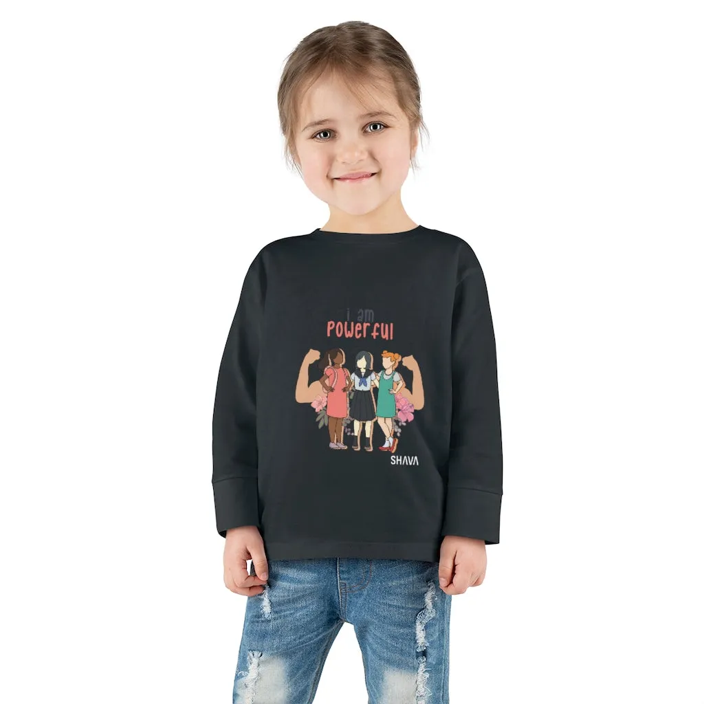 IAC  KIDS Long Sleeves Toddler  Tee / I am powerful