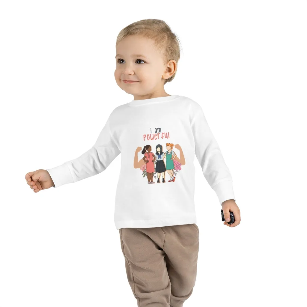 IAC  KIDS Long Sleeves Toddler  Tee / I am powerful