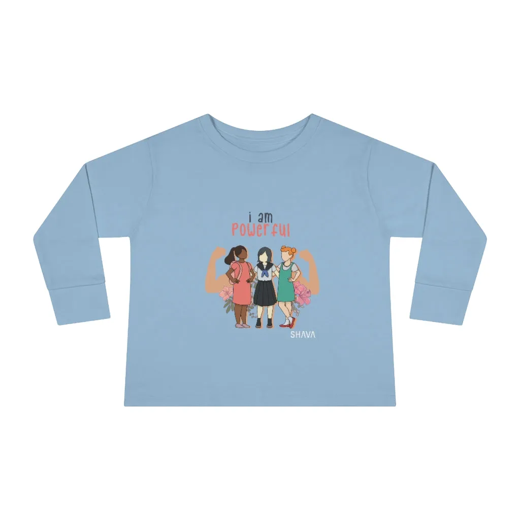 IAC  KIDS Long Sleeves Toddler  Tee / I am powerful