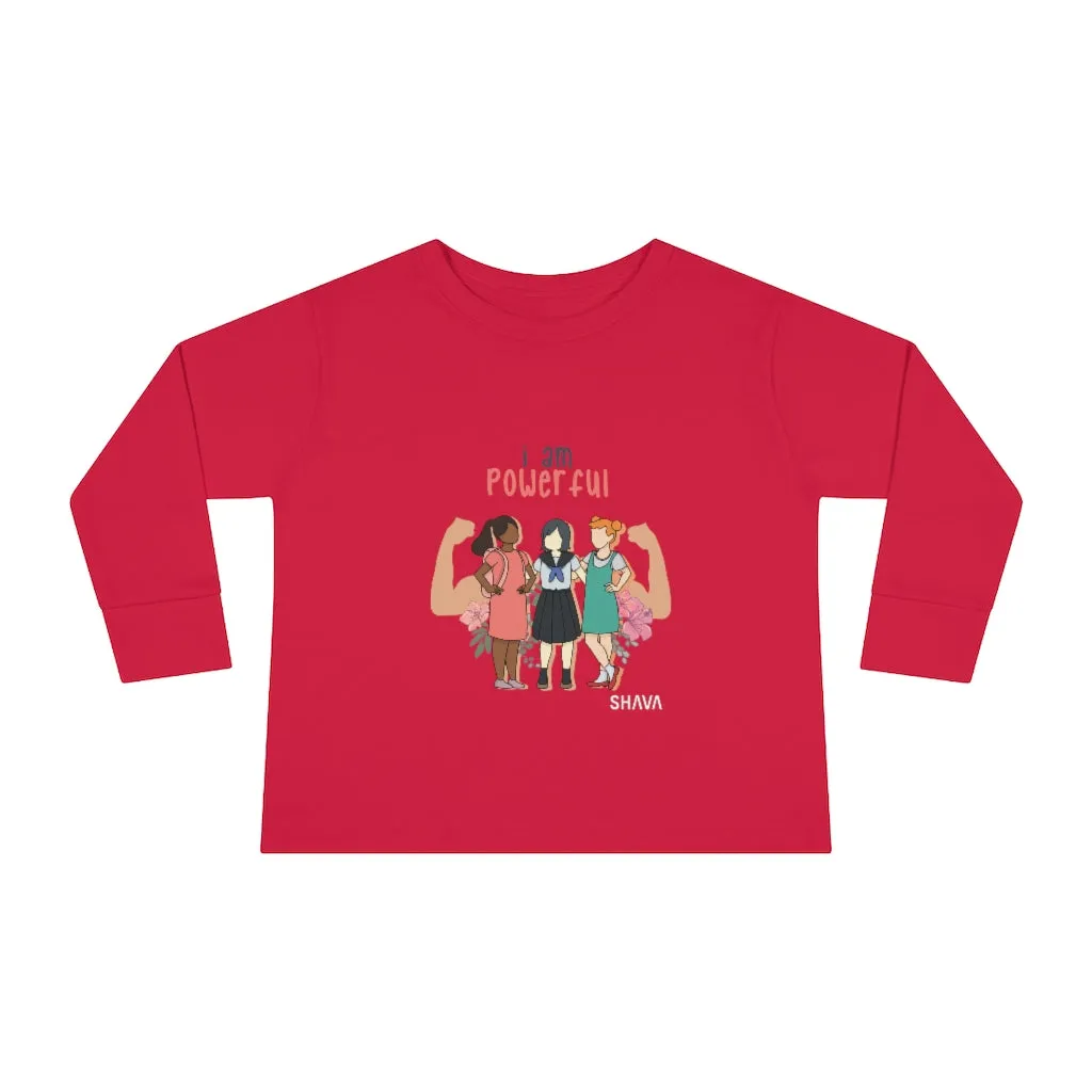 IAC  KIDS Long Sleeves Toddler  Tee / I am powerful