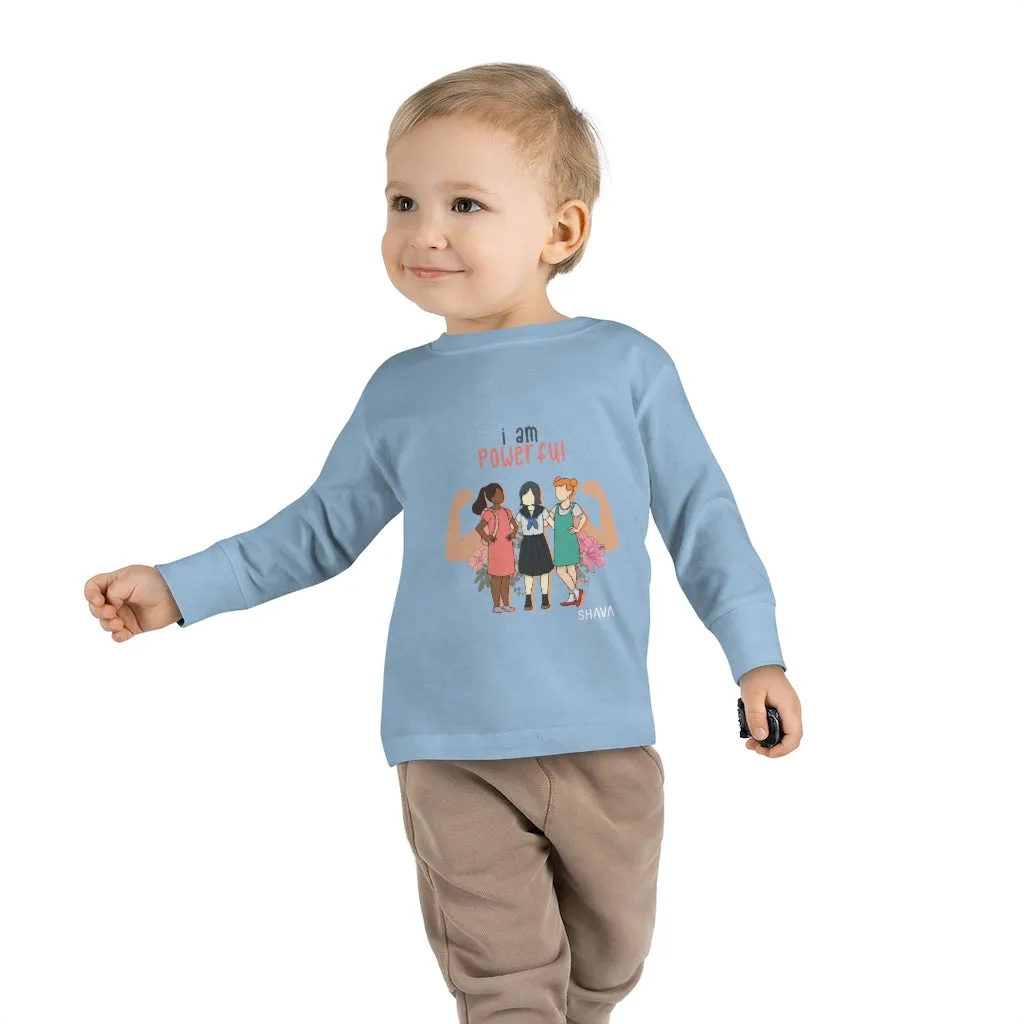 IAC  KIDS Long Sleeves Toddler  Tee / I am powerful