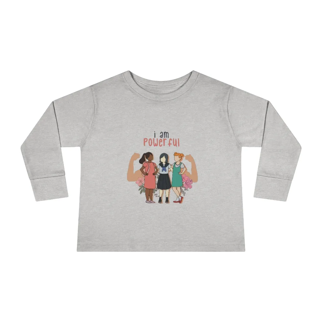 IAC  KIDS Long Sleeves Toddler  Tee / I am powerful