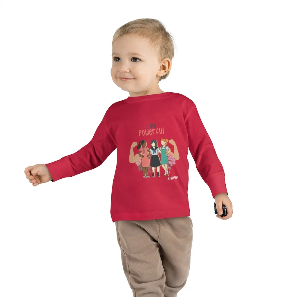 IAC  KIDS Long Sleeves Toddler  Tee / I am powerful