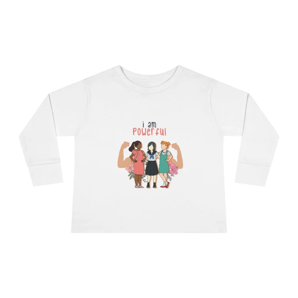 IAC  KIDS Long Sleeves Toddler  Tee / I am powerful