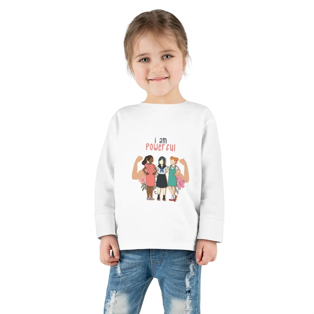 IAC  KIDS Long Sleeves Toddler  Tee / I am powerful