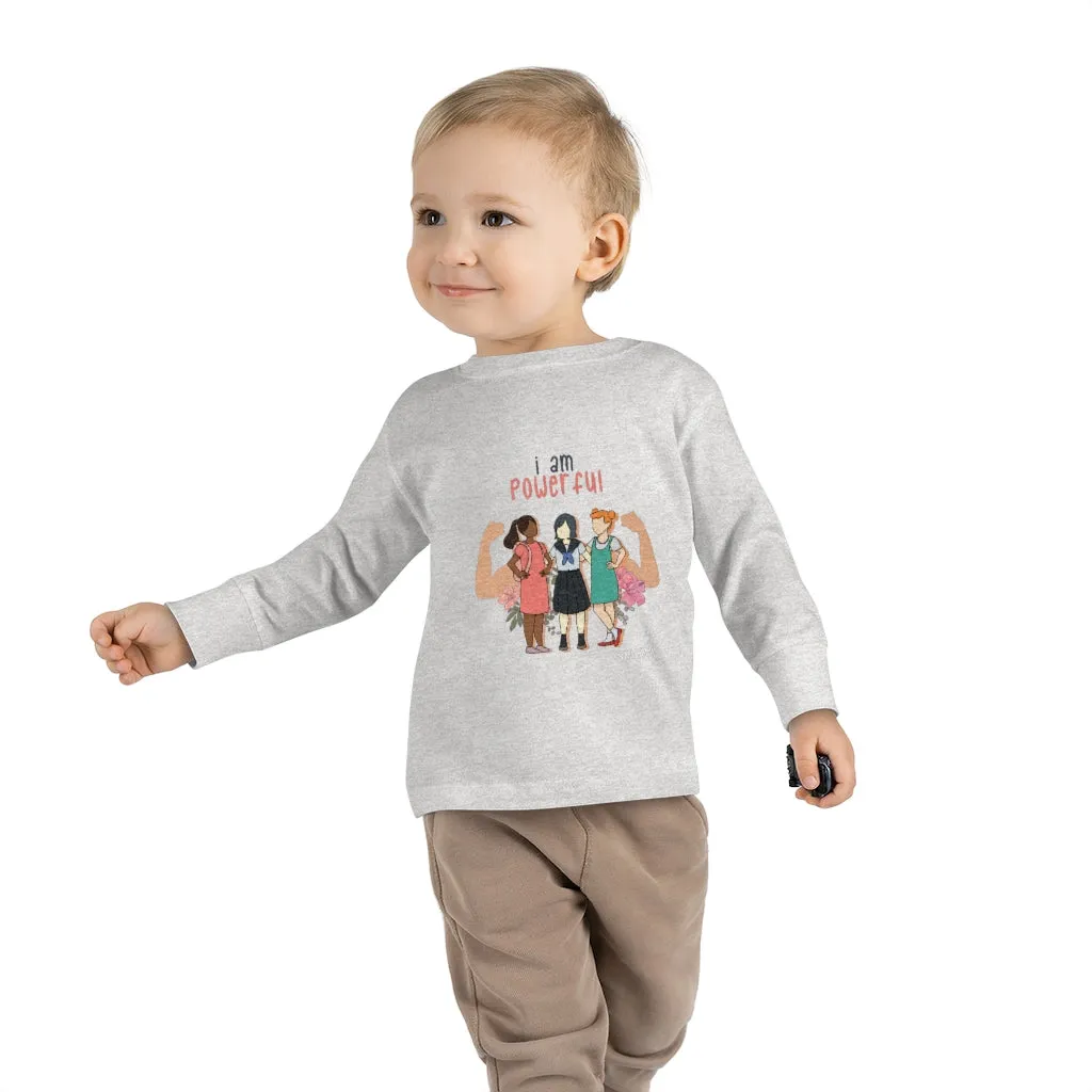 IAC  KIDS Long Sleeves Toddler  Tee / I am powerful