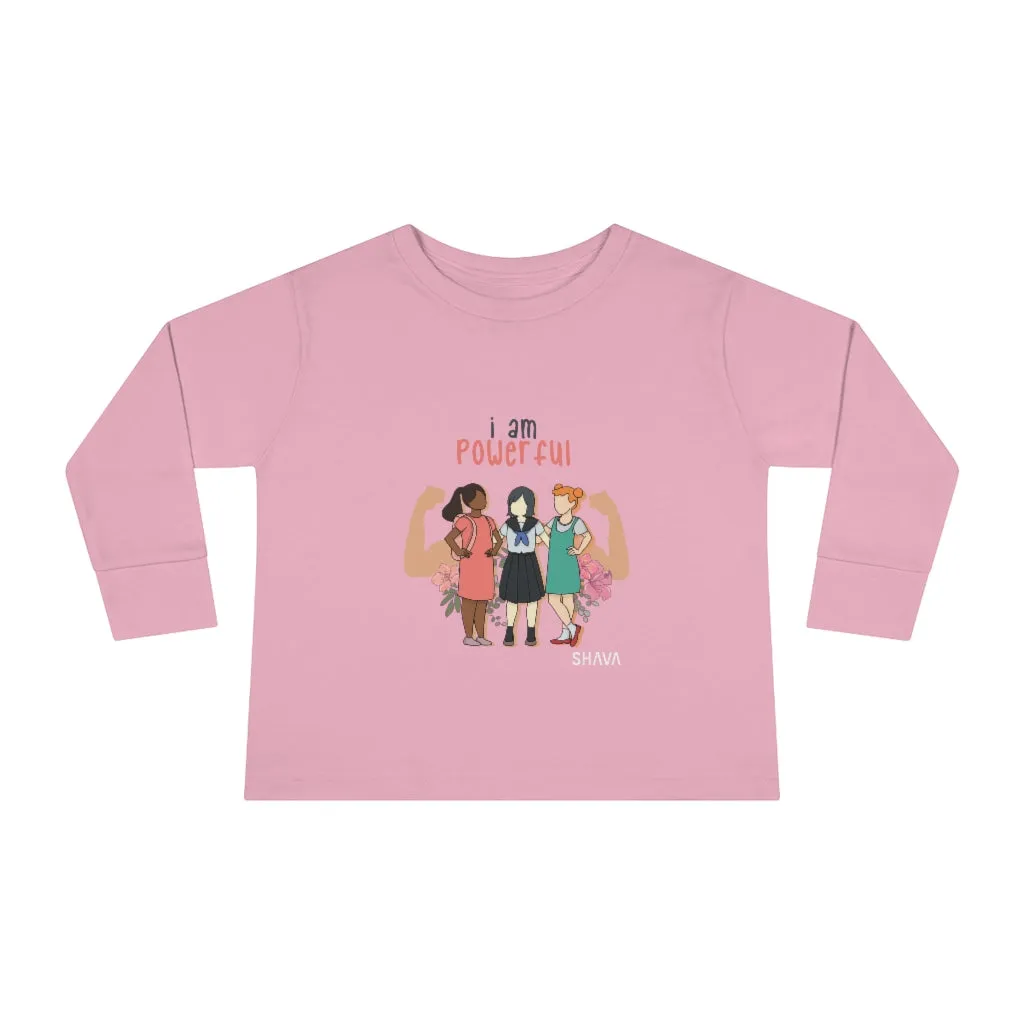 IAC  KIDS Long Sleeves Toddler  Tee / I am powerful