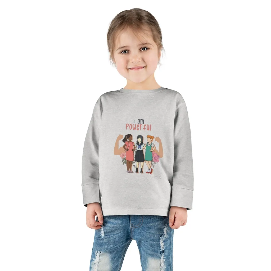 IAC  KIDS Long Sleeves Toddler  Tee / I am powerful