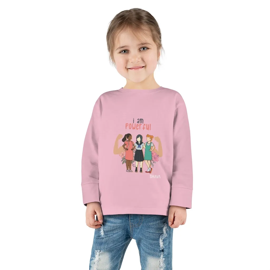 IAC  KIDS Long Sleeves Toddler  Tee / I am powerful