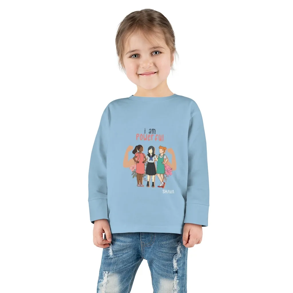 IAC  KIDS Long Sleeves Toddler  Tee / I am powerful