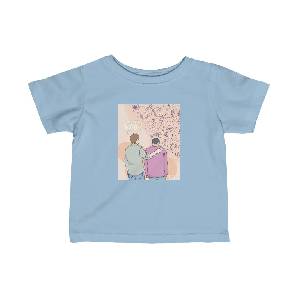 IAC  KIDS T-Shirts Infant Fine Jersey Tee / You are worthy