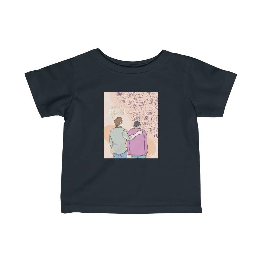 IAC  KIDS T-Shirts Infant Fine Jersey Tee / You are worthy