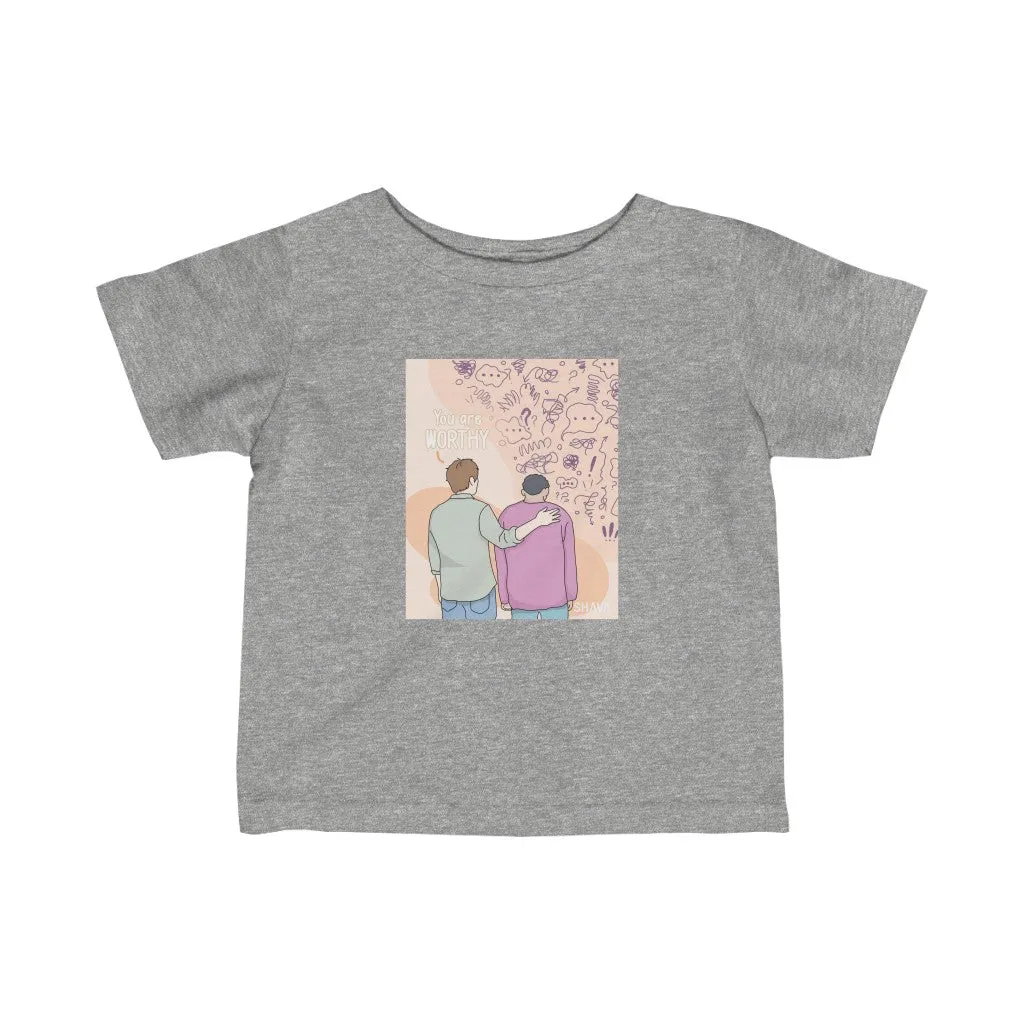 IAC  KIDS T-Shirts Infant Fine Jersey Tee / You are worthy