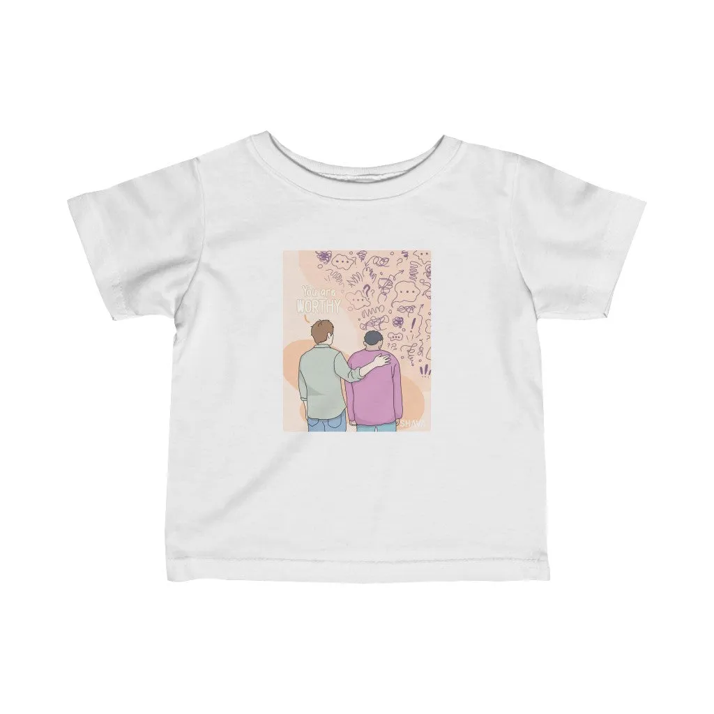 IAC  KIDS T-Shirts Infant Fine Jersey Tee / You are worthy