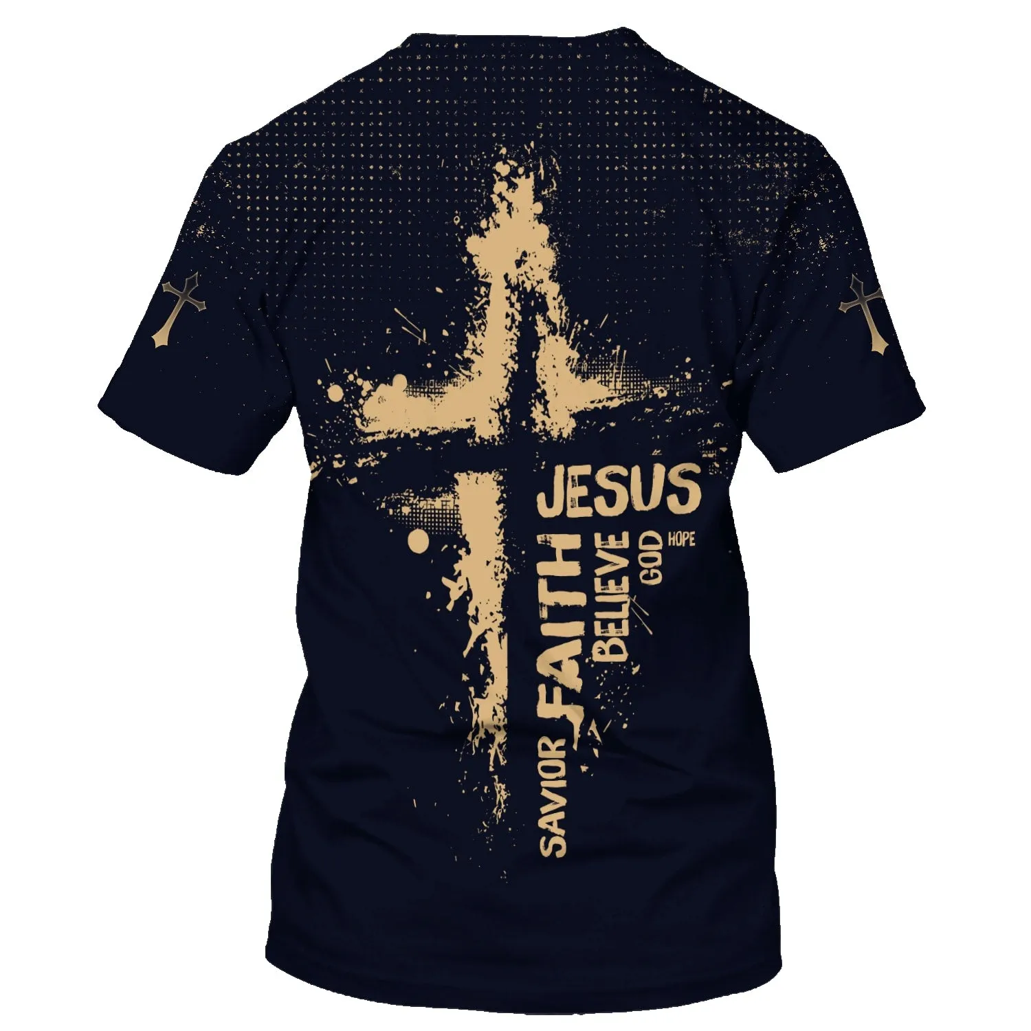 Jesus Hope God Believe Faith Savior 3d All Over Print Shirt - Christian 3d Shirts For Men Women