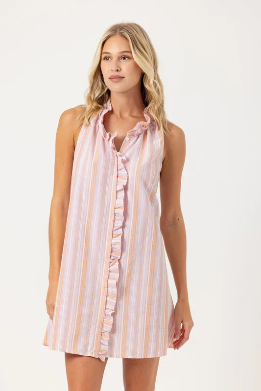 KELSEY SUNSET PLAID DRESS