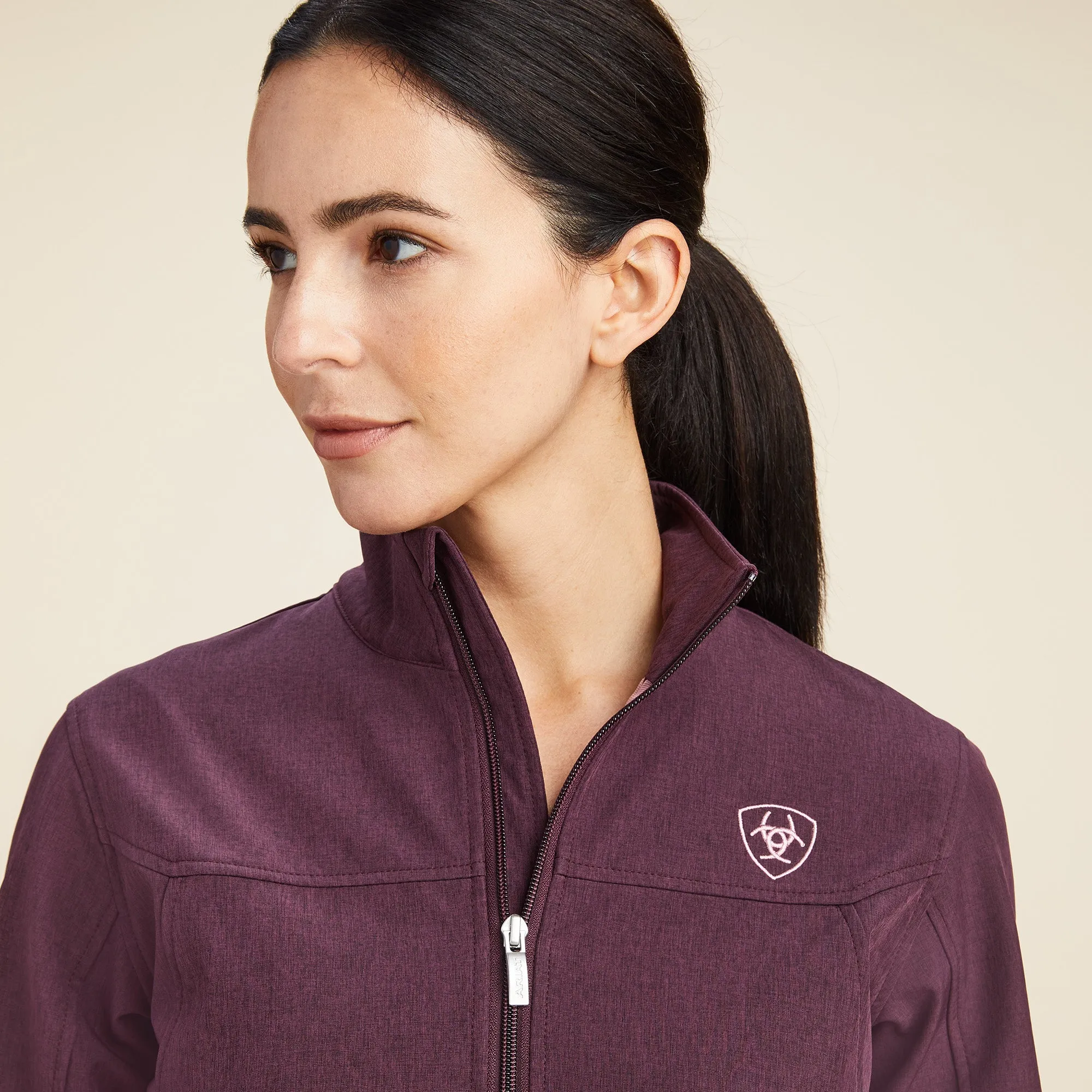 Ladies Mulbury Heather Softshell Jacket