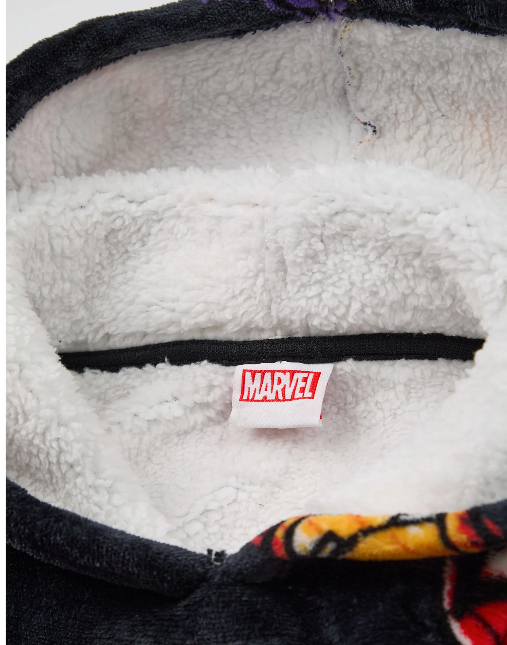 Marvel Character Boys Multicoloured Blanket Hoodie