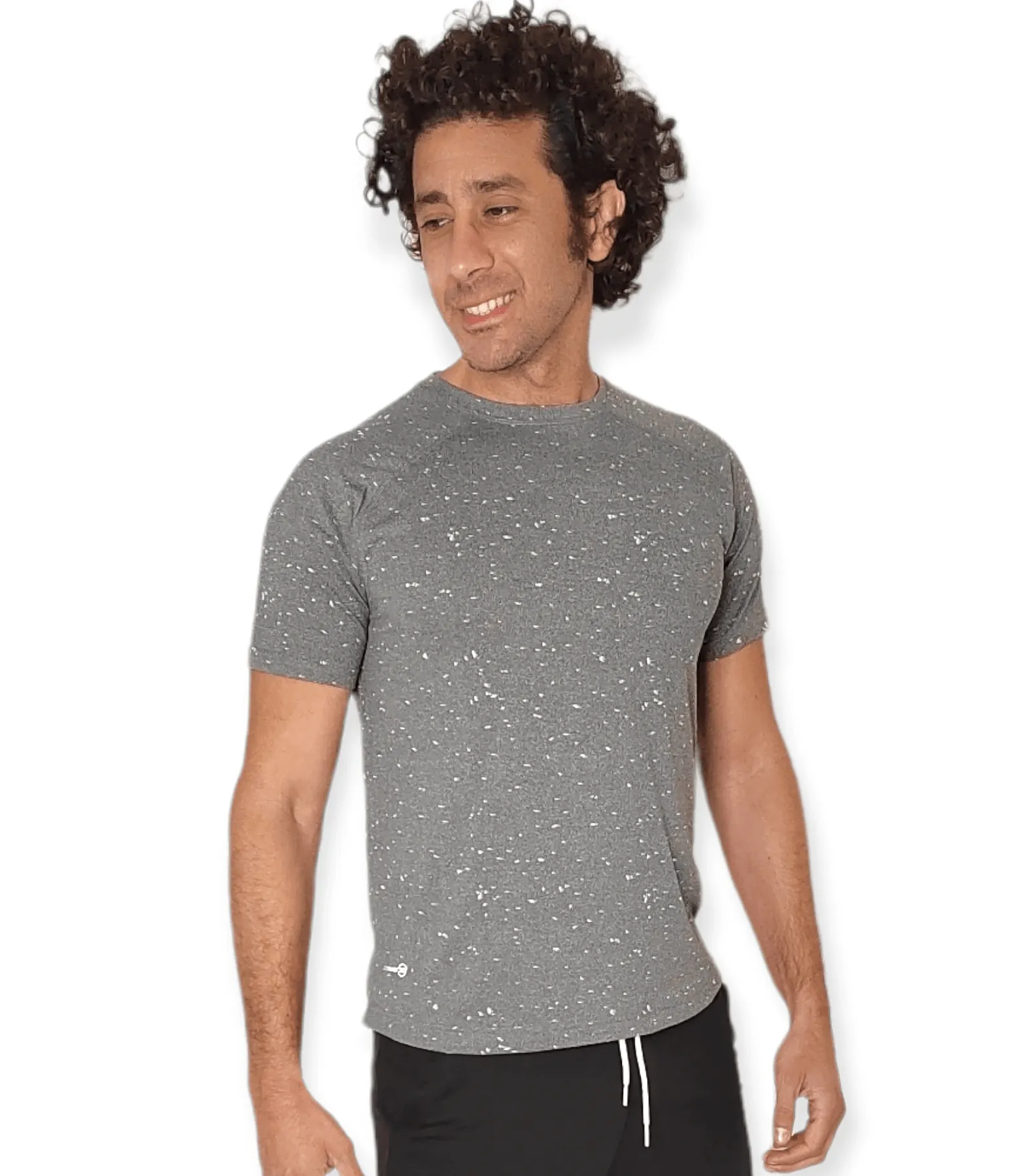 Men (Training-Fit) Sports Tshirt - Grey