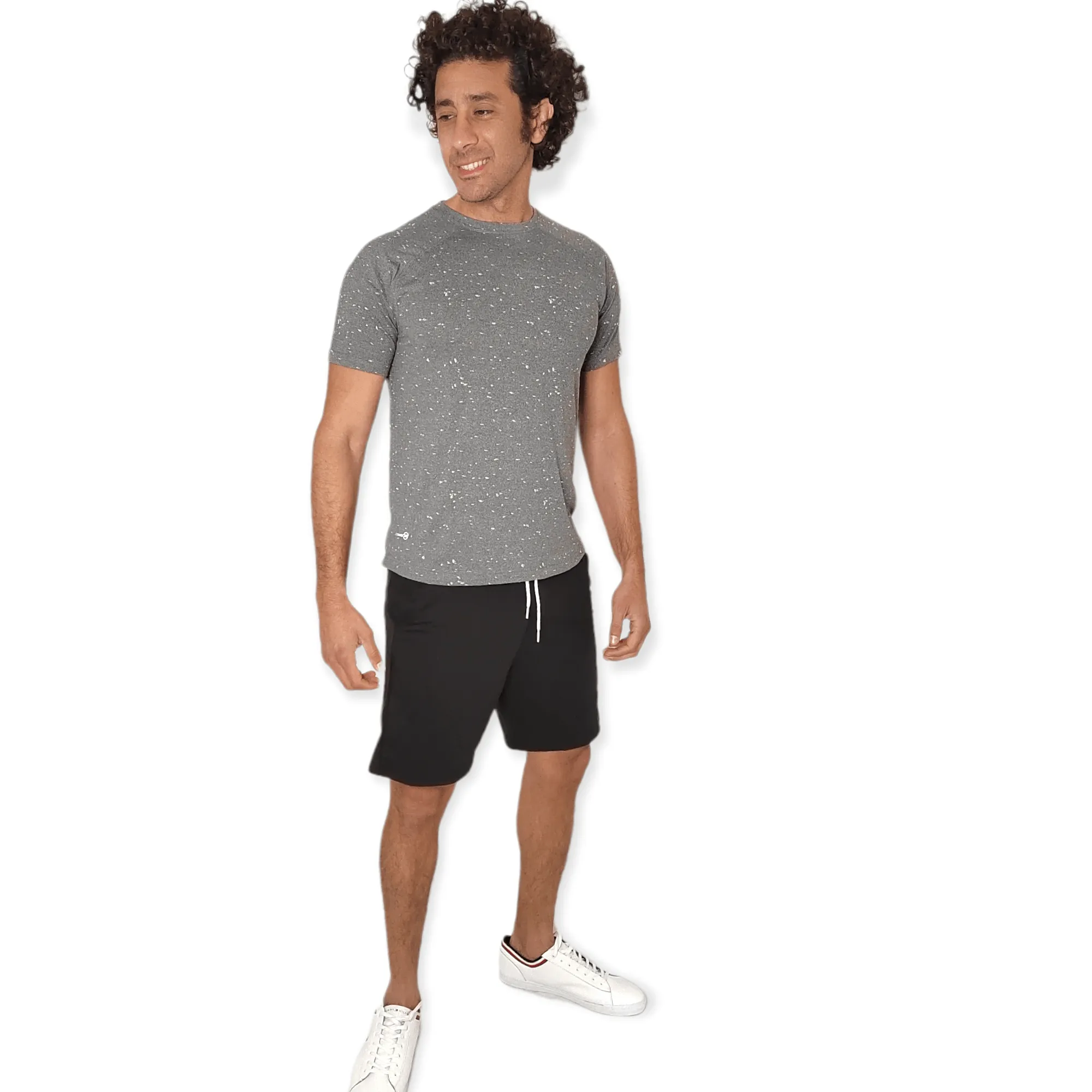 Men (Training-Fit) Sports Tshirt - Grey